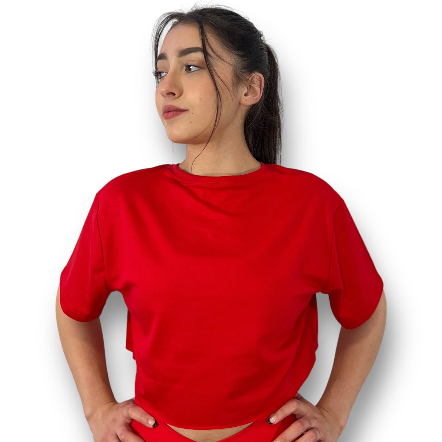 Lux Training Crop Top T-Shirt