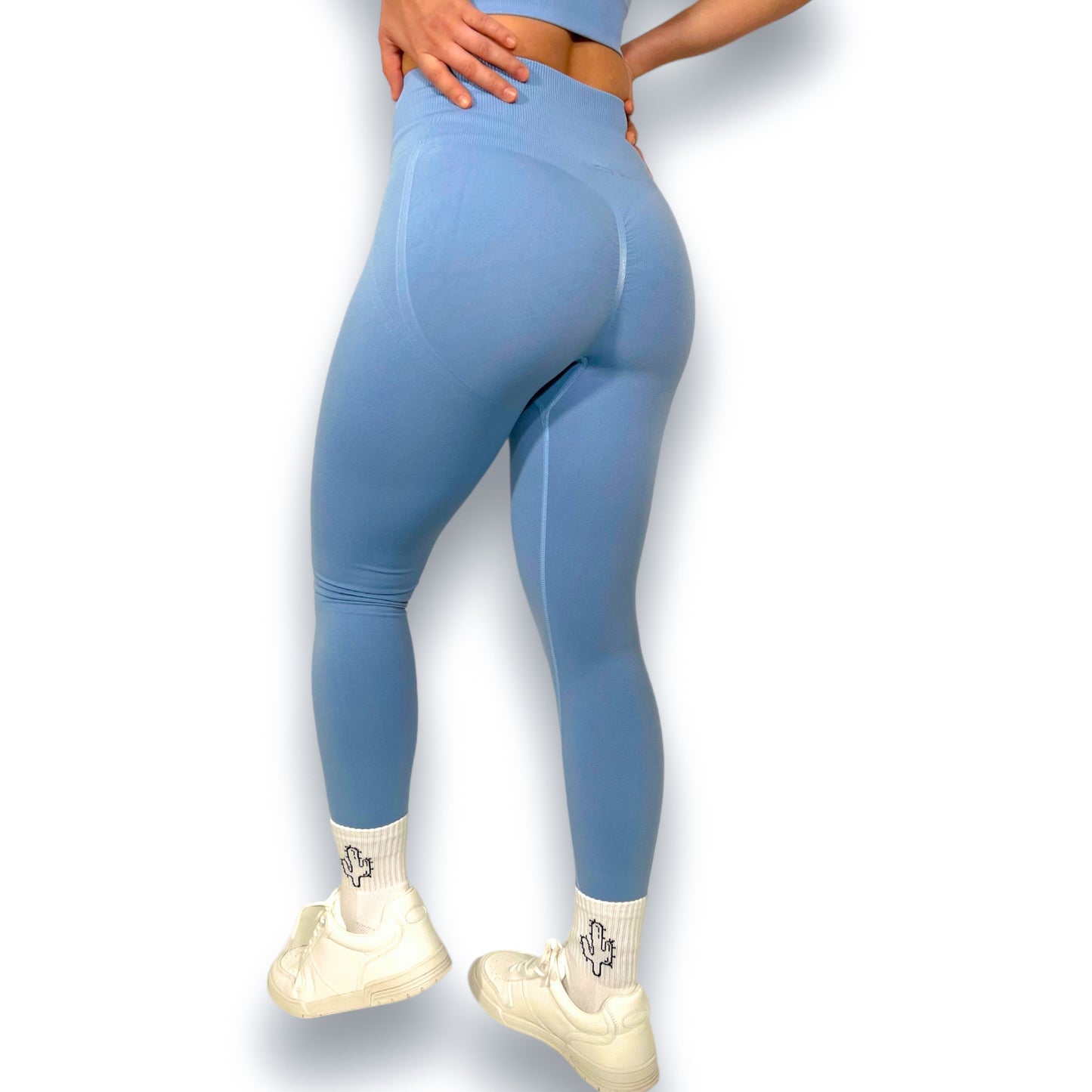 Essentials Training Leggins(BabyBlue)