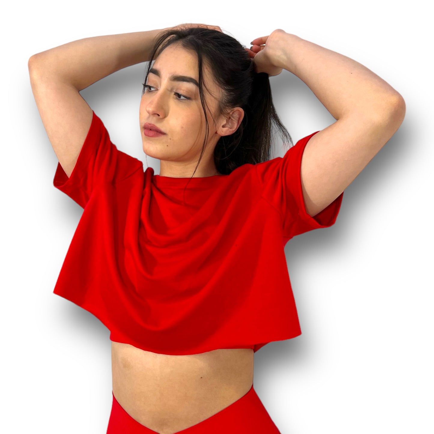 Lux Training Crop Top T-Shirt