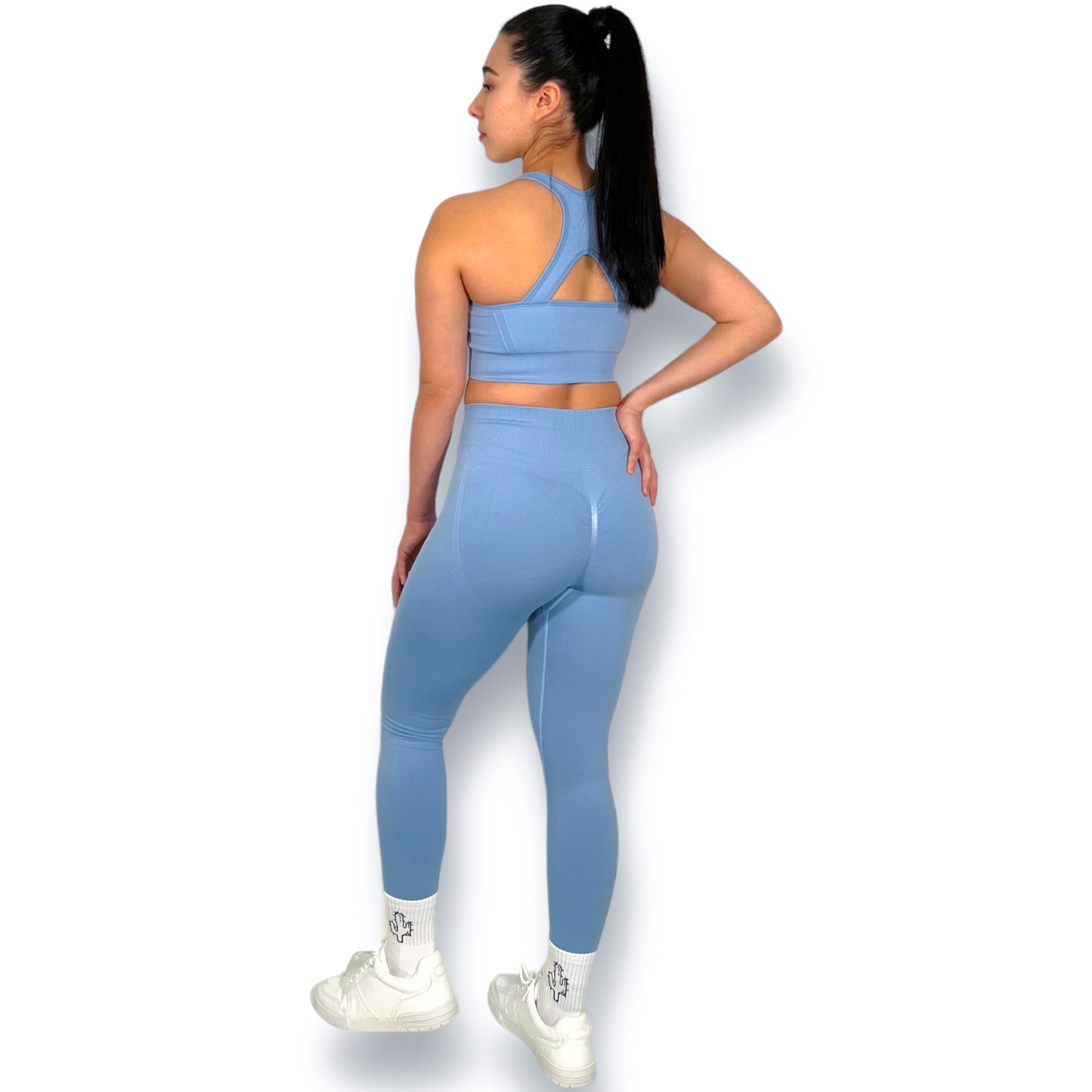 Essentials Training Leggins(BabyBlue)