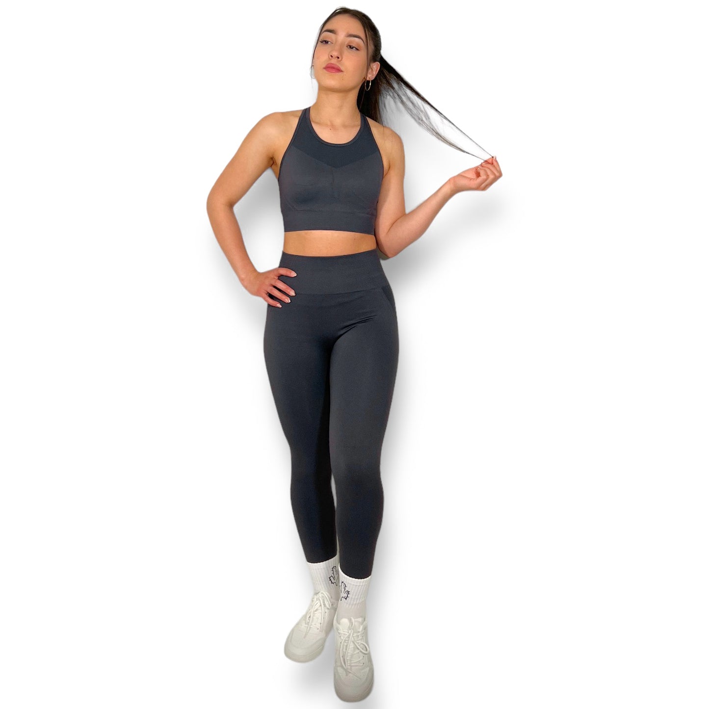 Essentials Training Leggins (Space Grey)